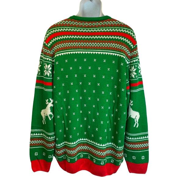 Oh My Sweater I DON'T KNOW MARGO Ugly Christmas Vacation Sweater Size 3XL - Picture 2 of 4